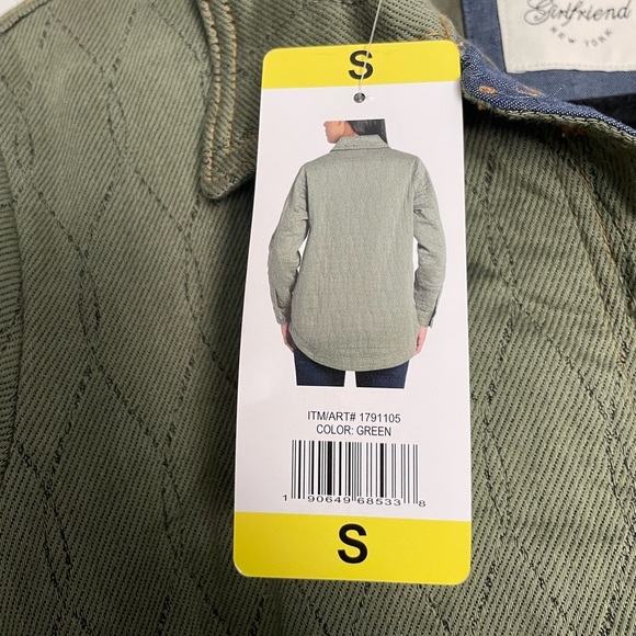 NWT Jachs Green Quilted Utility Jacket - Picture 6 of 8
